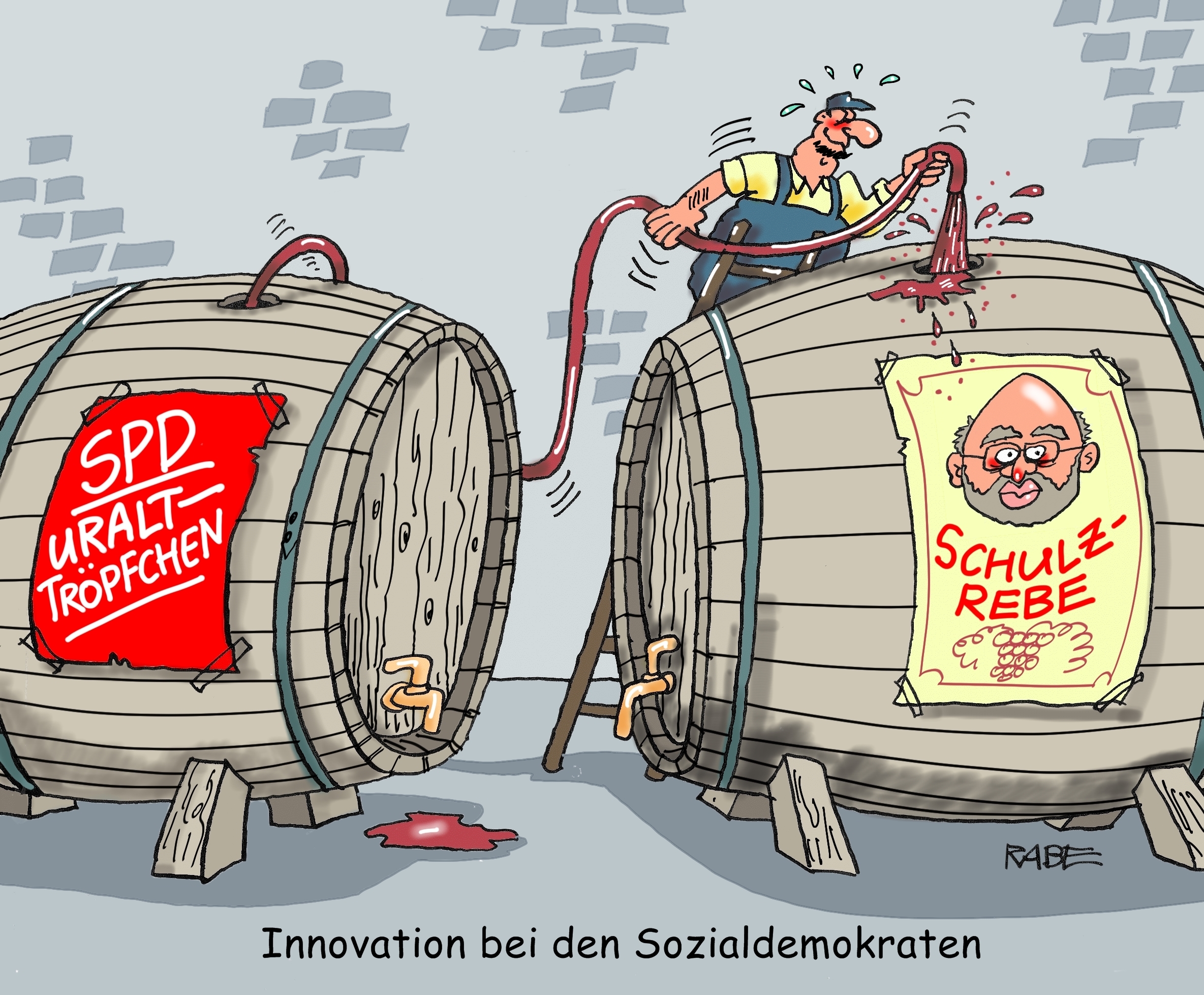 Karikatur von Ralf Böhme