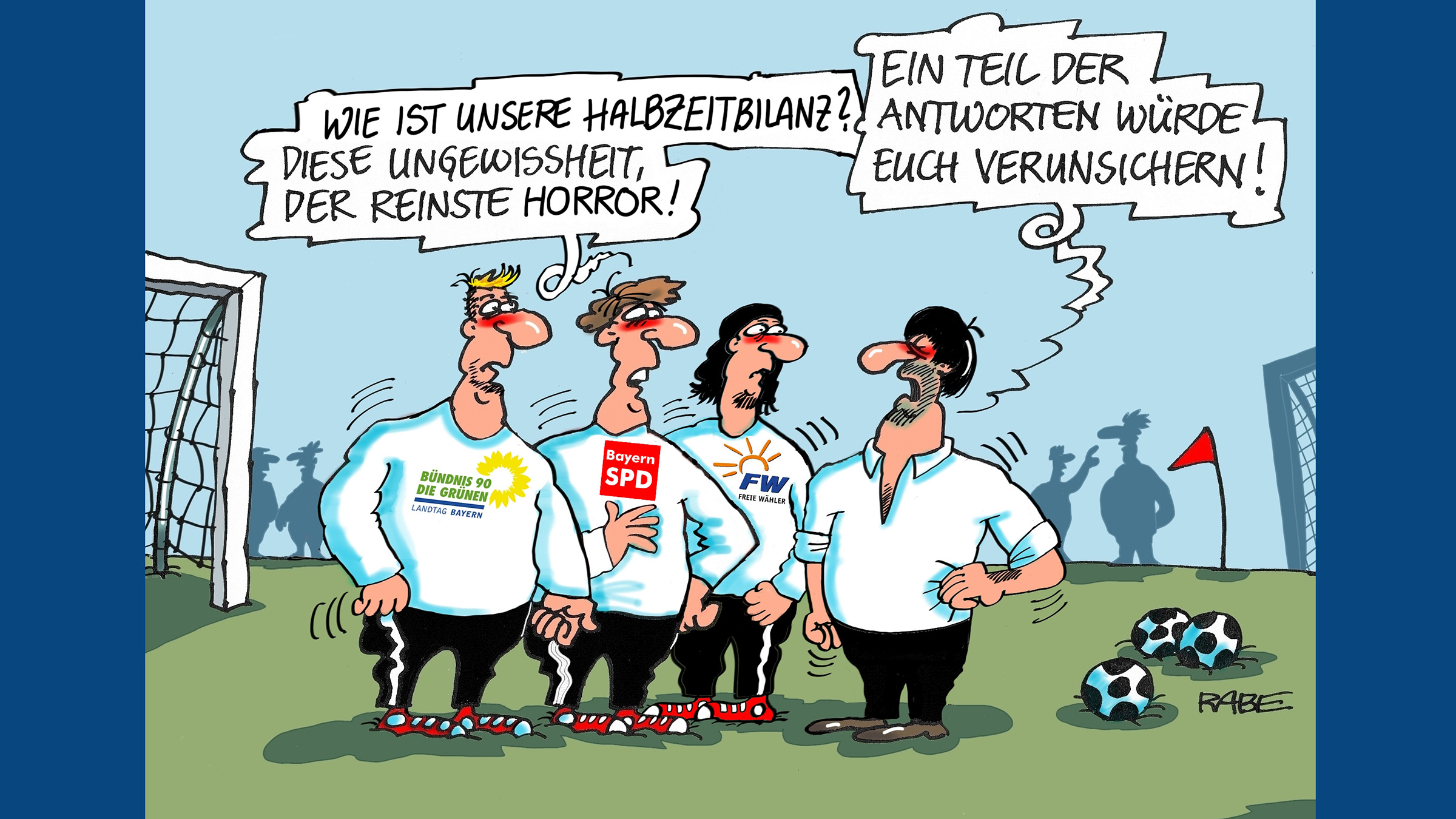 Karikatur von Ralf Böhme