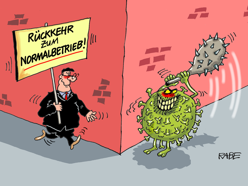 Karikatur von Ralf Böhme