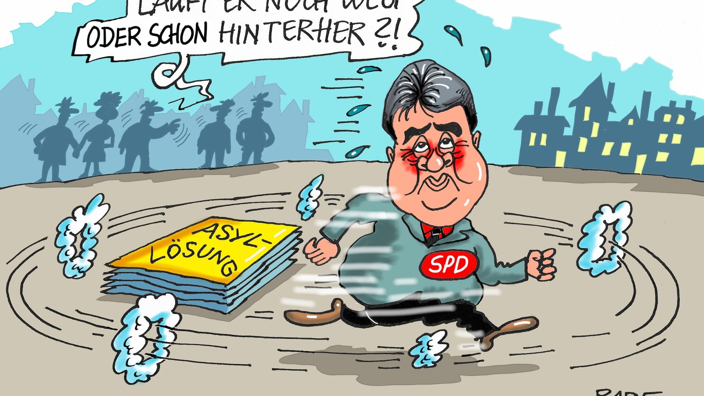 Karikatur von Ralf Böhme