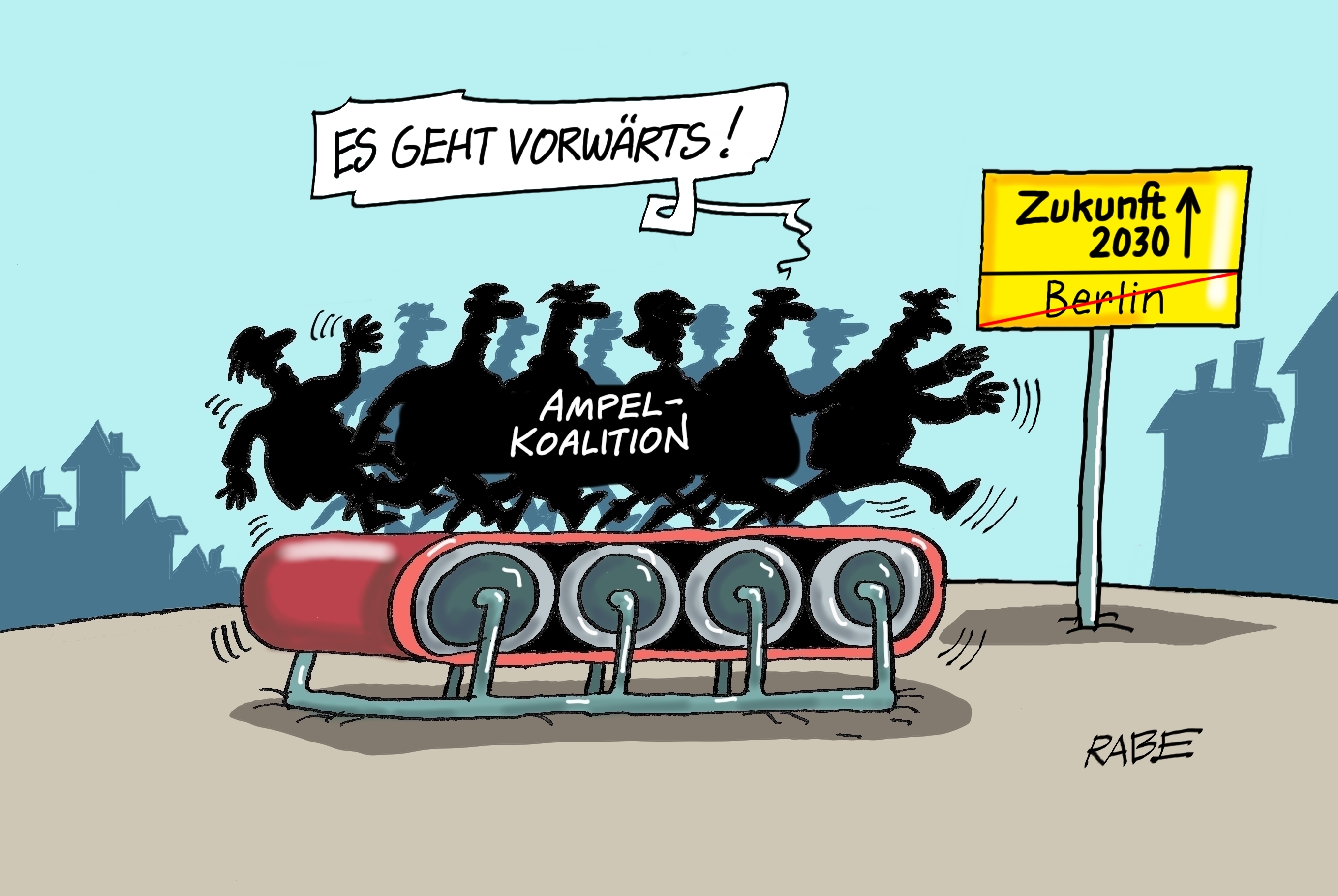 Karikatur von Ralf Böhme