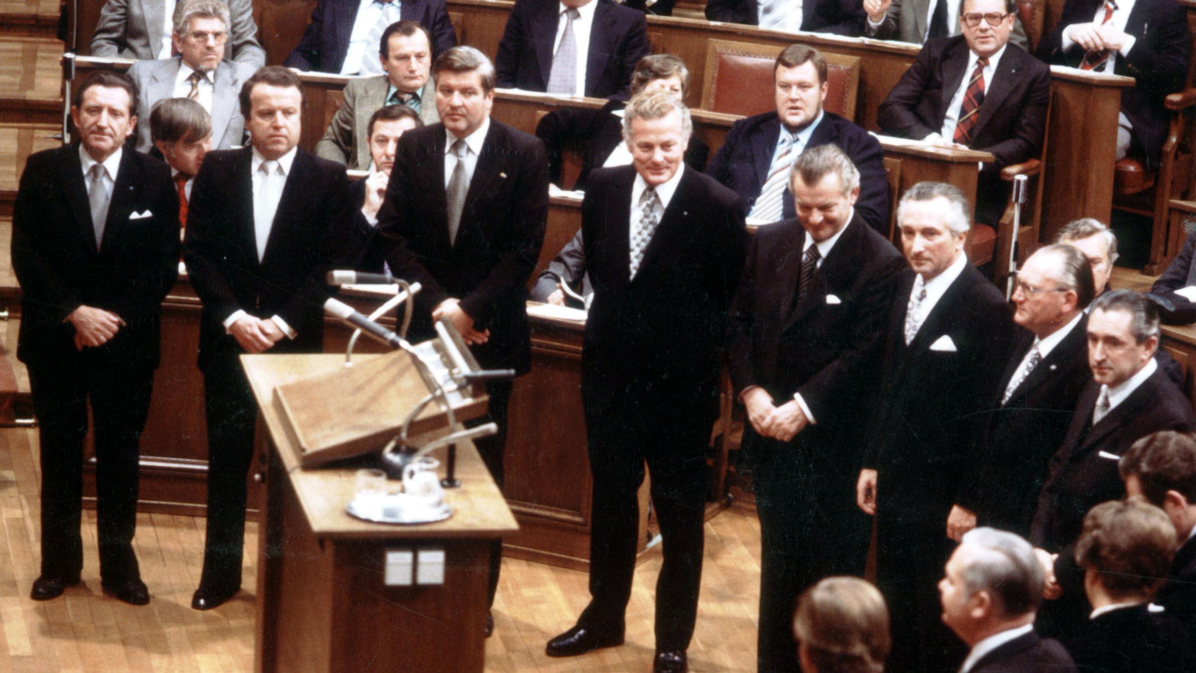 Vereidigung Minister, 9. Wahlperiode