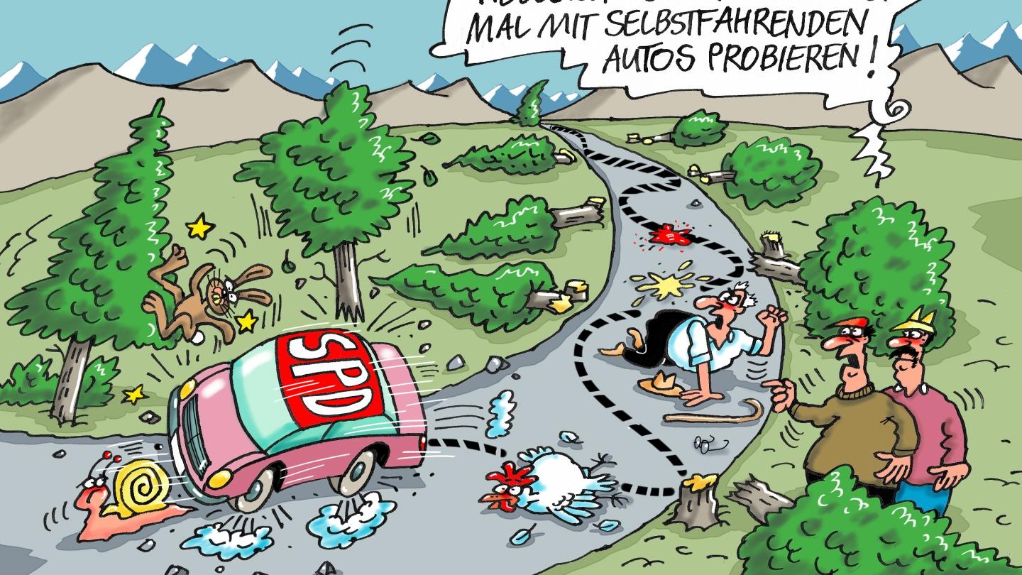 Karikatur von Ralf Böhme