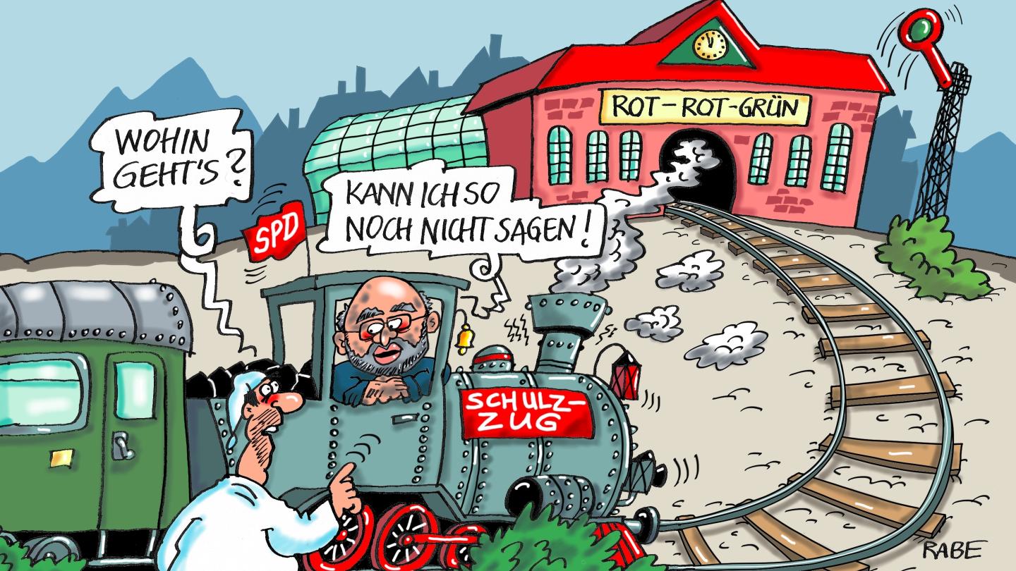 Karikatur von Ralf Böhme