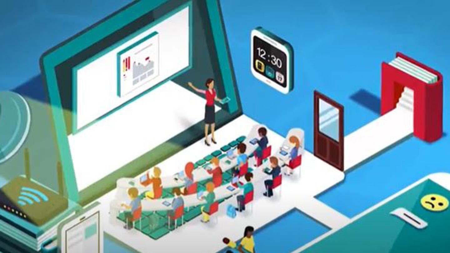 Video "Im digitalen Klassenzimmer"